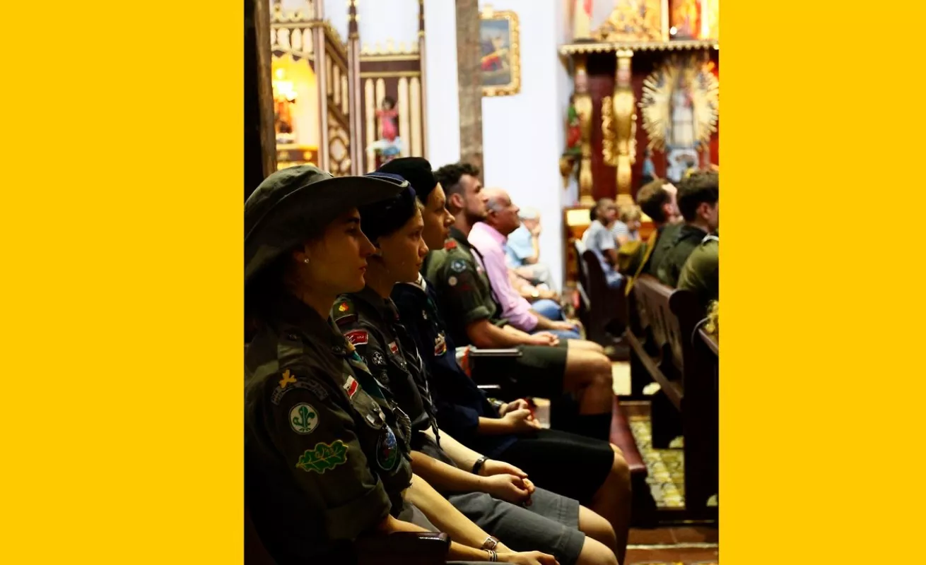 #GaleriaCri Peregrinos se toman el Casco Antiguo