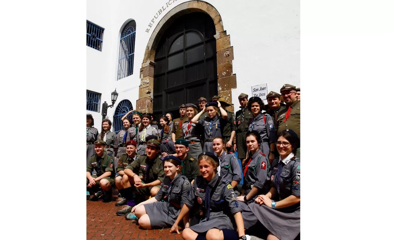 #GaleriaCri Peregrinos se toman el Casco Antiguo