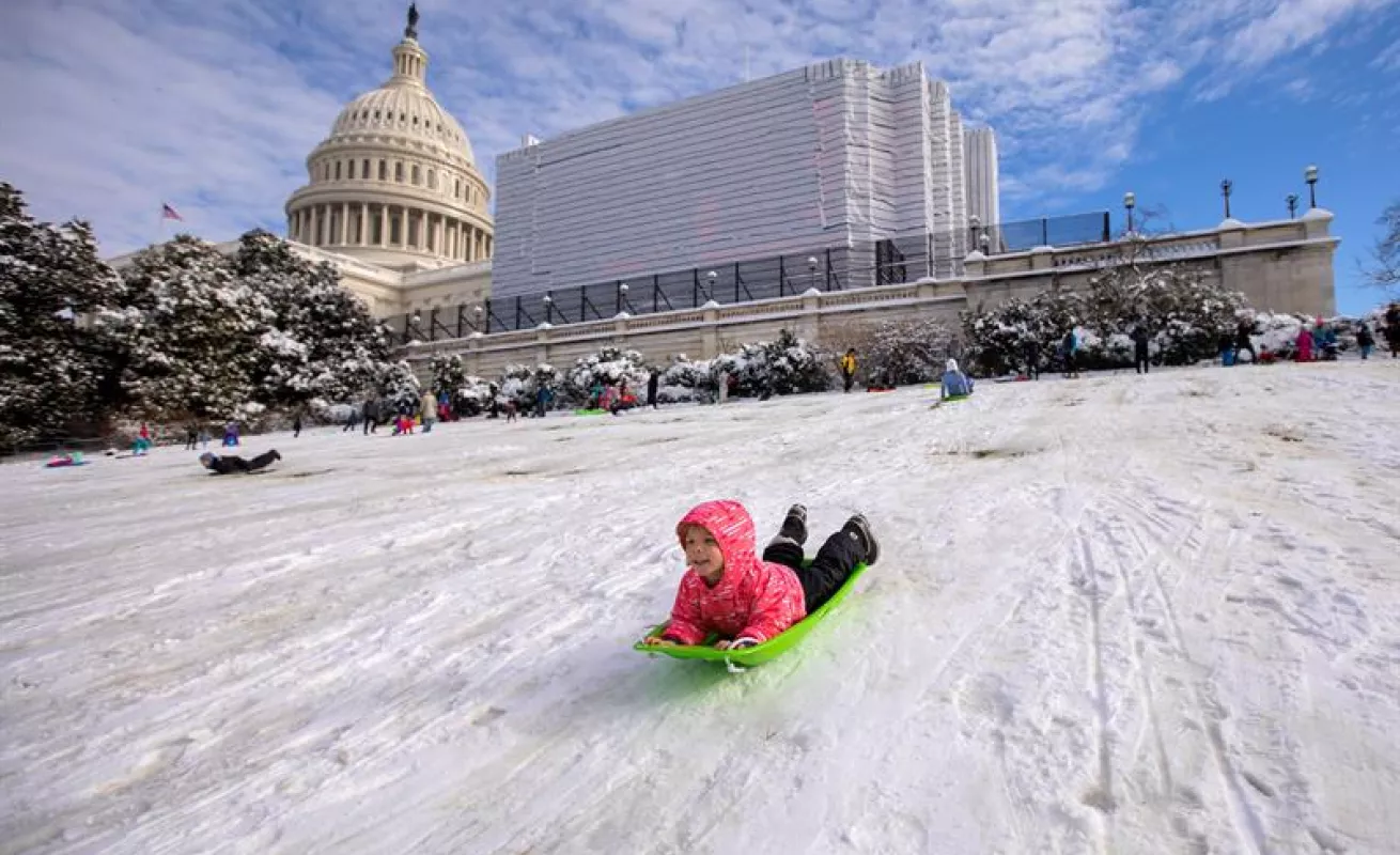 #GaleriaCri Nieve en Nieve en Washington