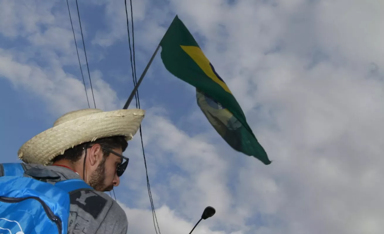 #GaleriaCri Emoción antes de la llegada de papa Franciso a Panamá