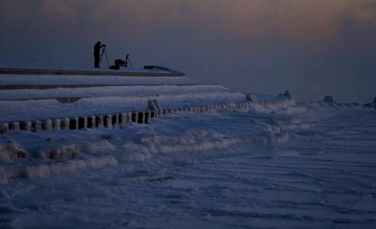 #GaleriaCri Frío polar congela todo a su paso