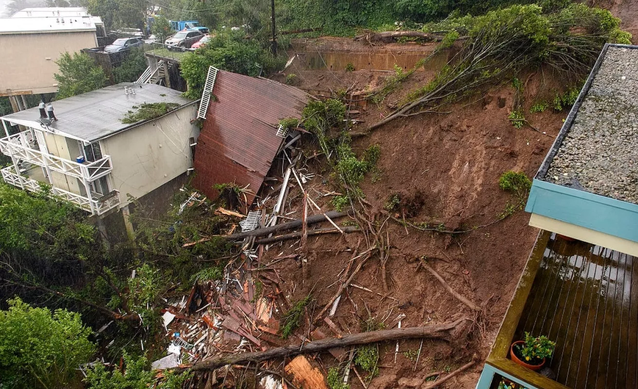California: Captan imágenes de la devastación en Sausalito