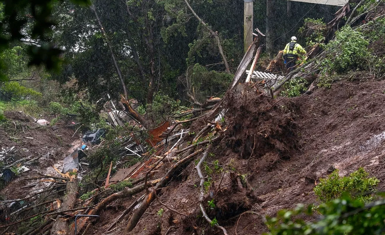 California: Captan imágenes de la devastación en Sausalito