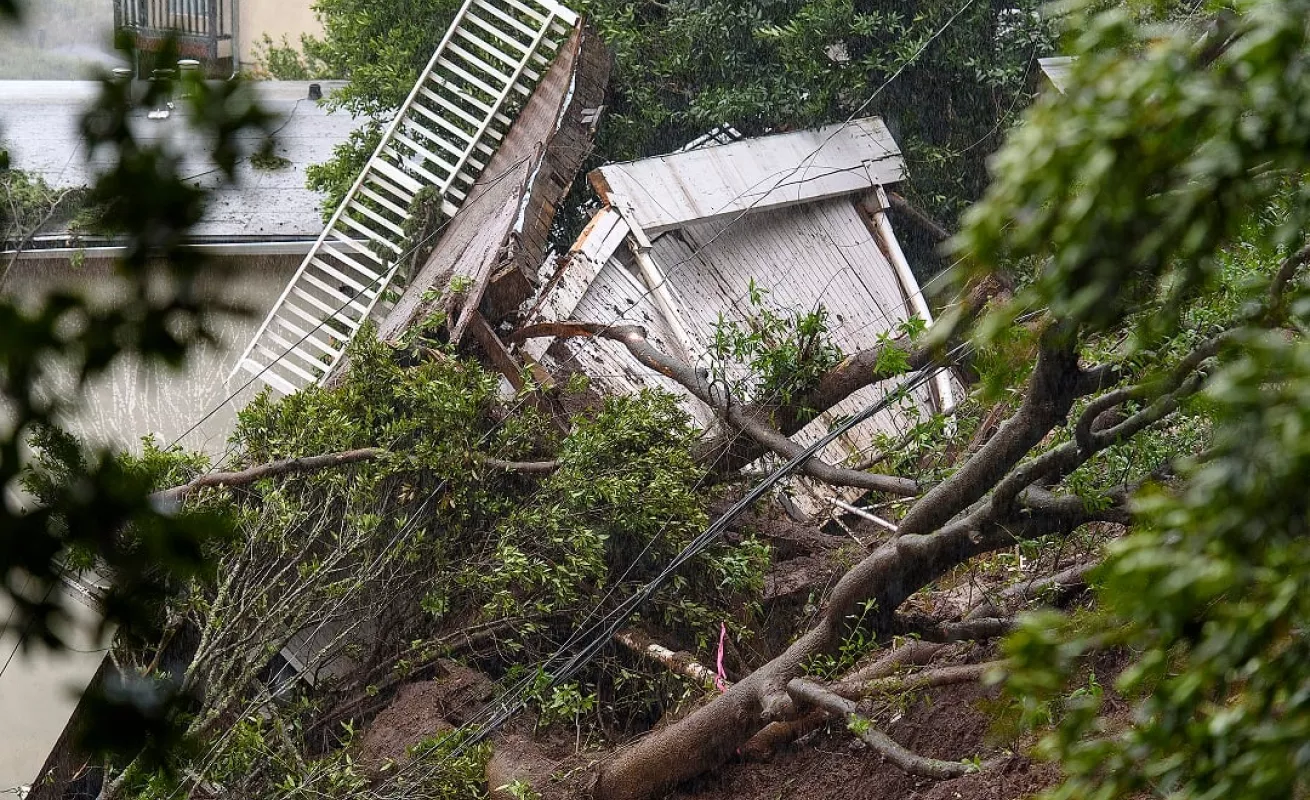 California: Captan imágenes de la devastación en Sausalito