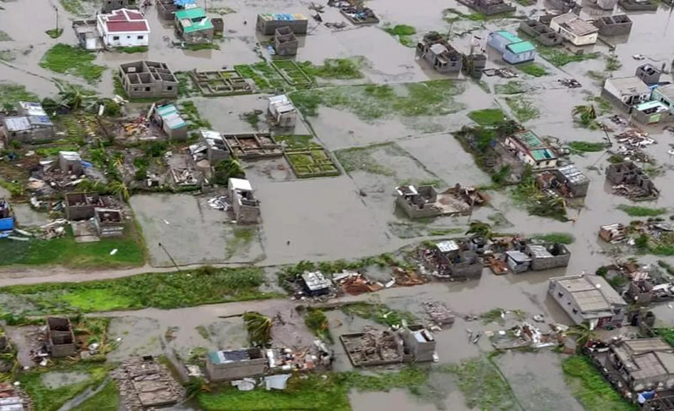 Ciclón arrasó Mozambique