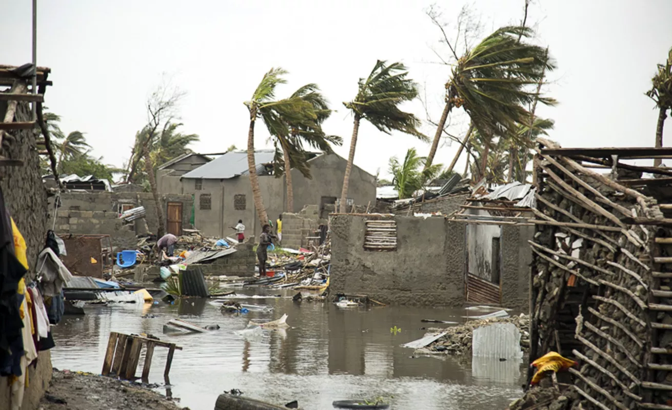 Ciclón arrasó Mozambique