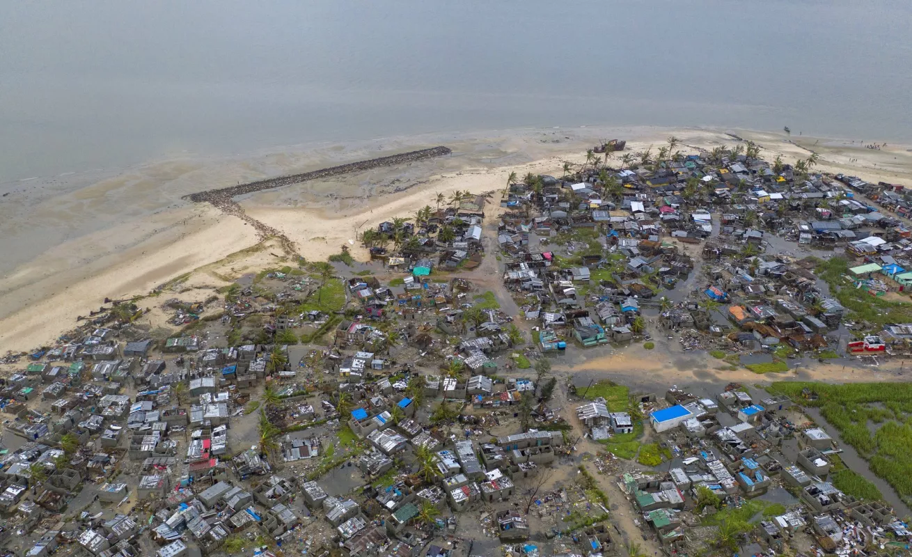 Ciclón arrasó Mozambique