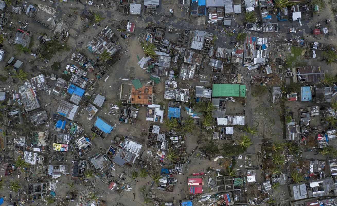 Ciclón arrasó Mozambique