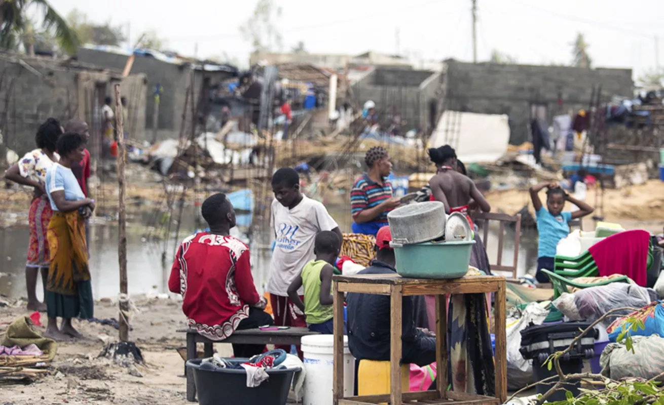 Ciclón arrasó Mozambique