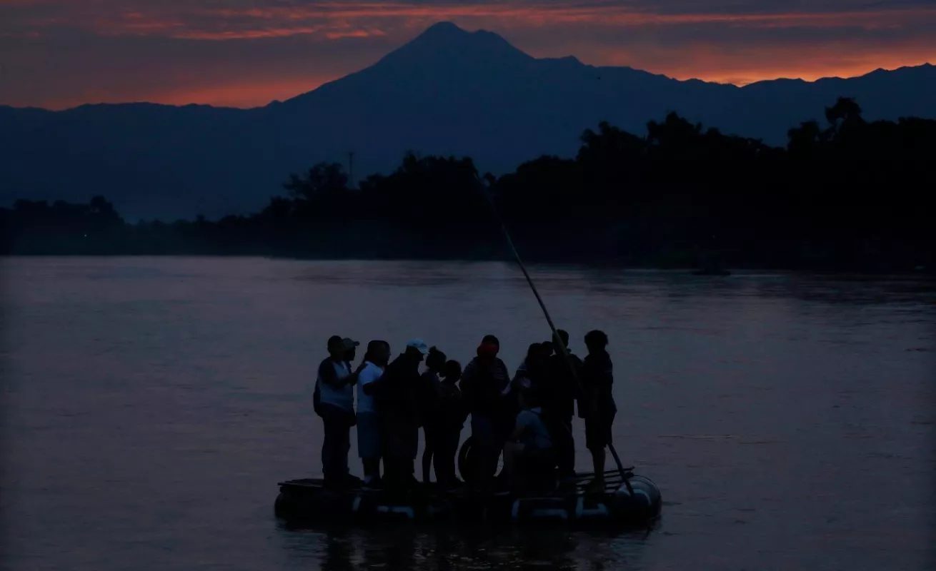 Cruces irregulares parte de la vida en la frontera sur de México