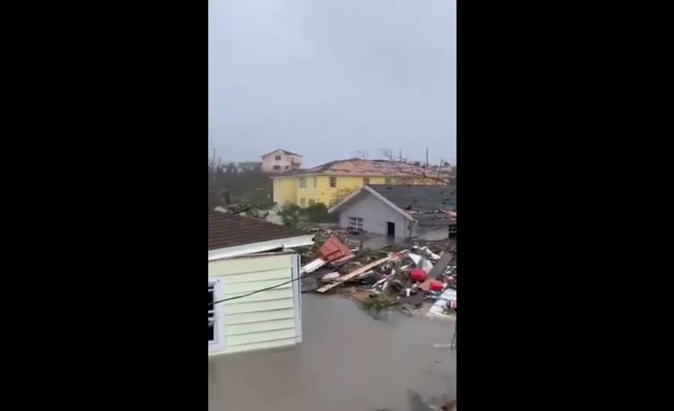 Huracán Dorian provoca inundaciones masivas en Bahamas