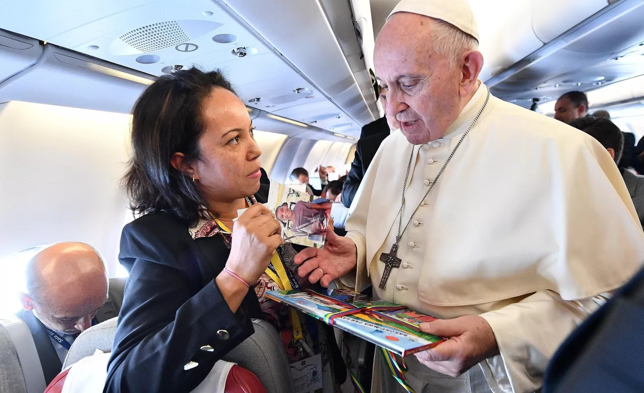 El papa Francisco llega a Mozambique e inicia su cuarto viaje a África