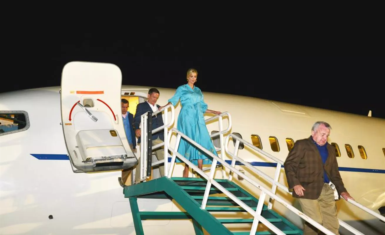 Ivanka Trump visita Argentina y anuncia inversión en la ruta comercial