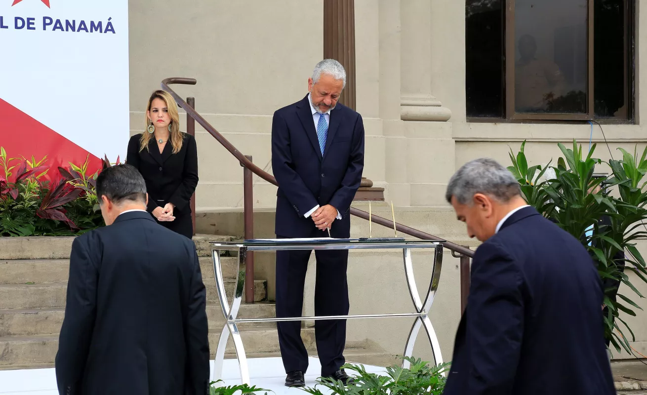 Cambio de mando en el Canal de Panamá 