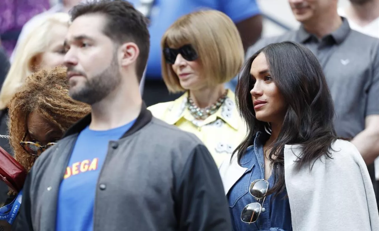 Meghan Markle en el US Open en Nueva York 