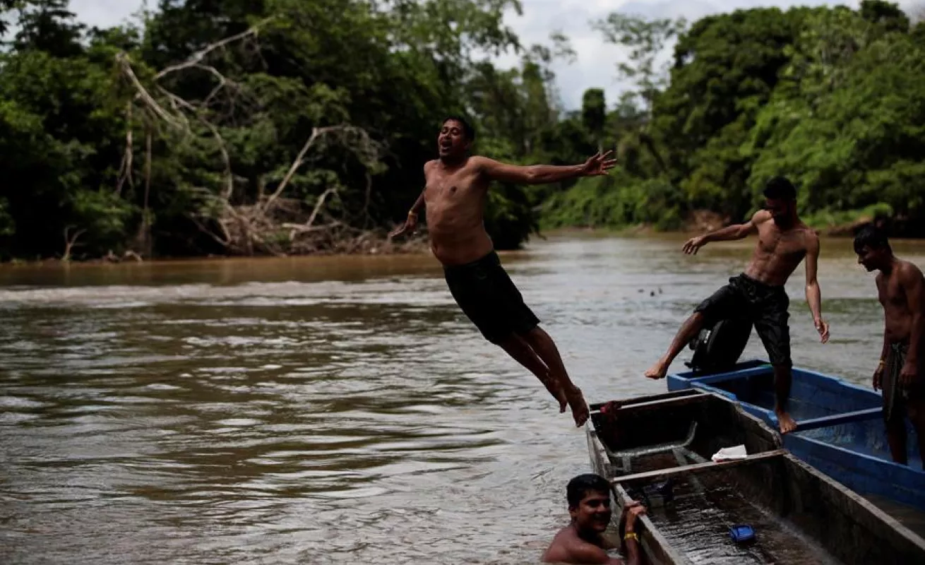 'El Camino de la migración en Darién'