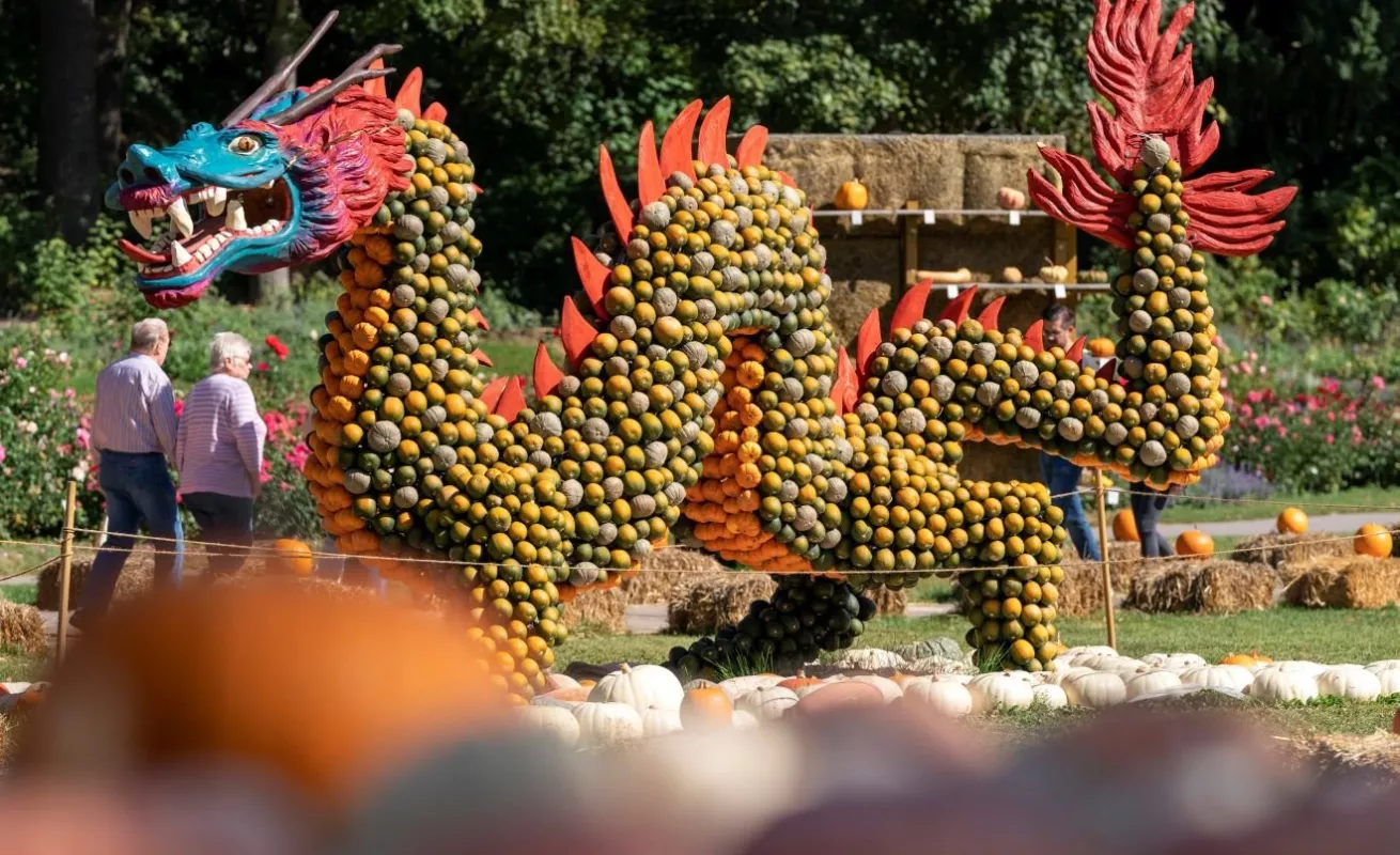 Miles de calabazas inundan el palacio de Ludwigsburg
