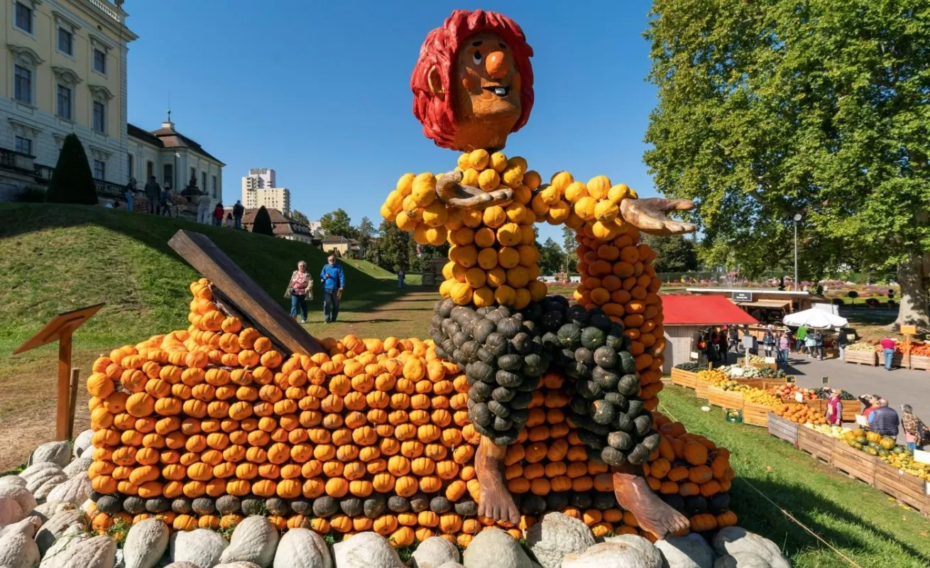Miles de calabazas inundan el palacio de Ludwigsburg