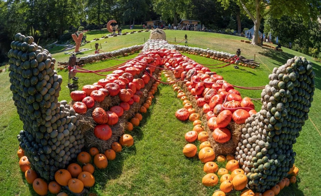Miles de calabazas inundan el palacio de Ludwigsburg