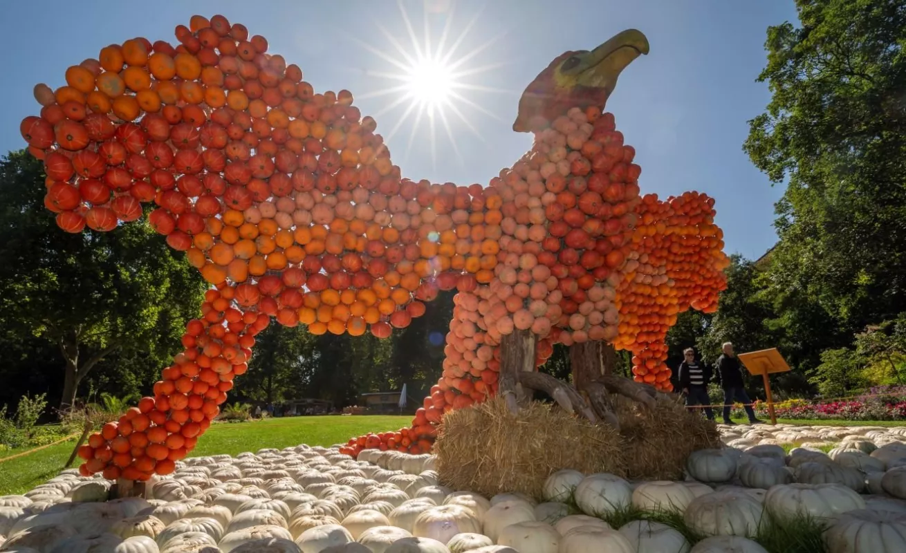 Miles de calabazas inundan el palacio de Ludwigsburg