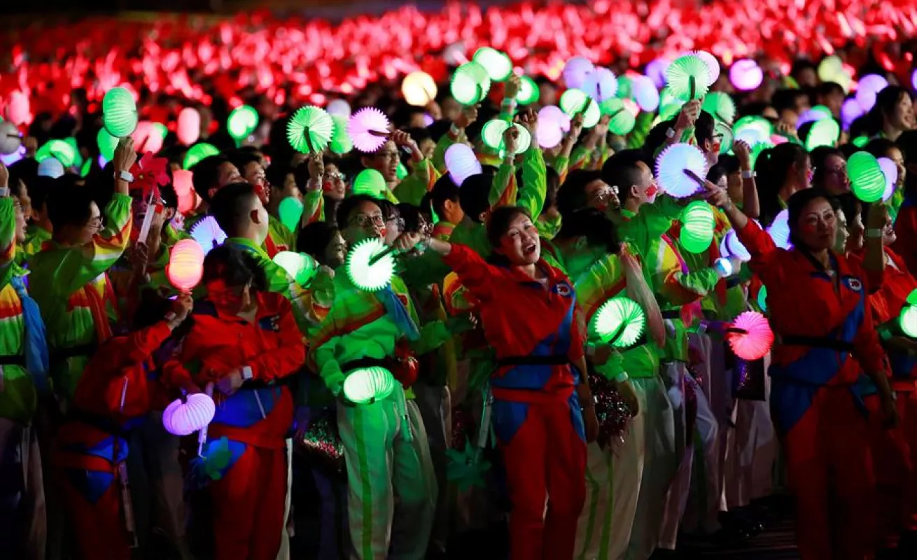China exhibe su poderío en un desfile y celebra sus 70 años de fundación