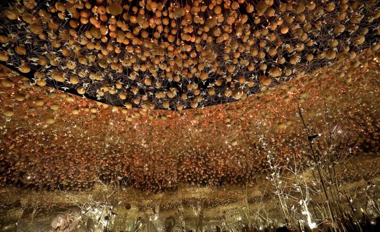 Hermoso festival hinduista de Durgá Puyá