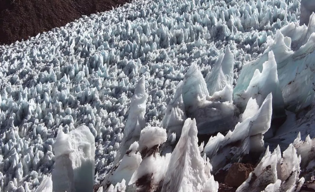 Los glaciares andinos acusan la crisis climática con severos derretimientos