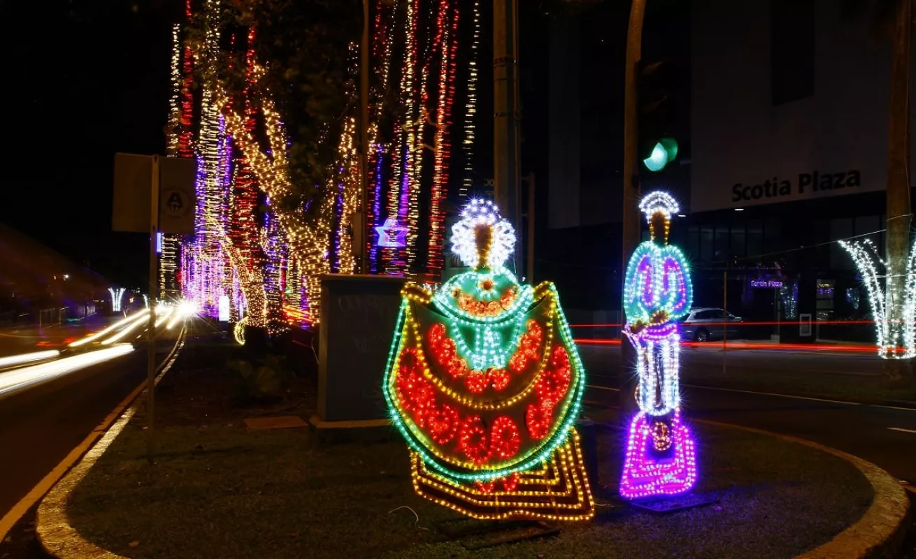 La magia de la Navidad llega a los parques de la ciudad de Panamá 