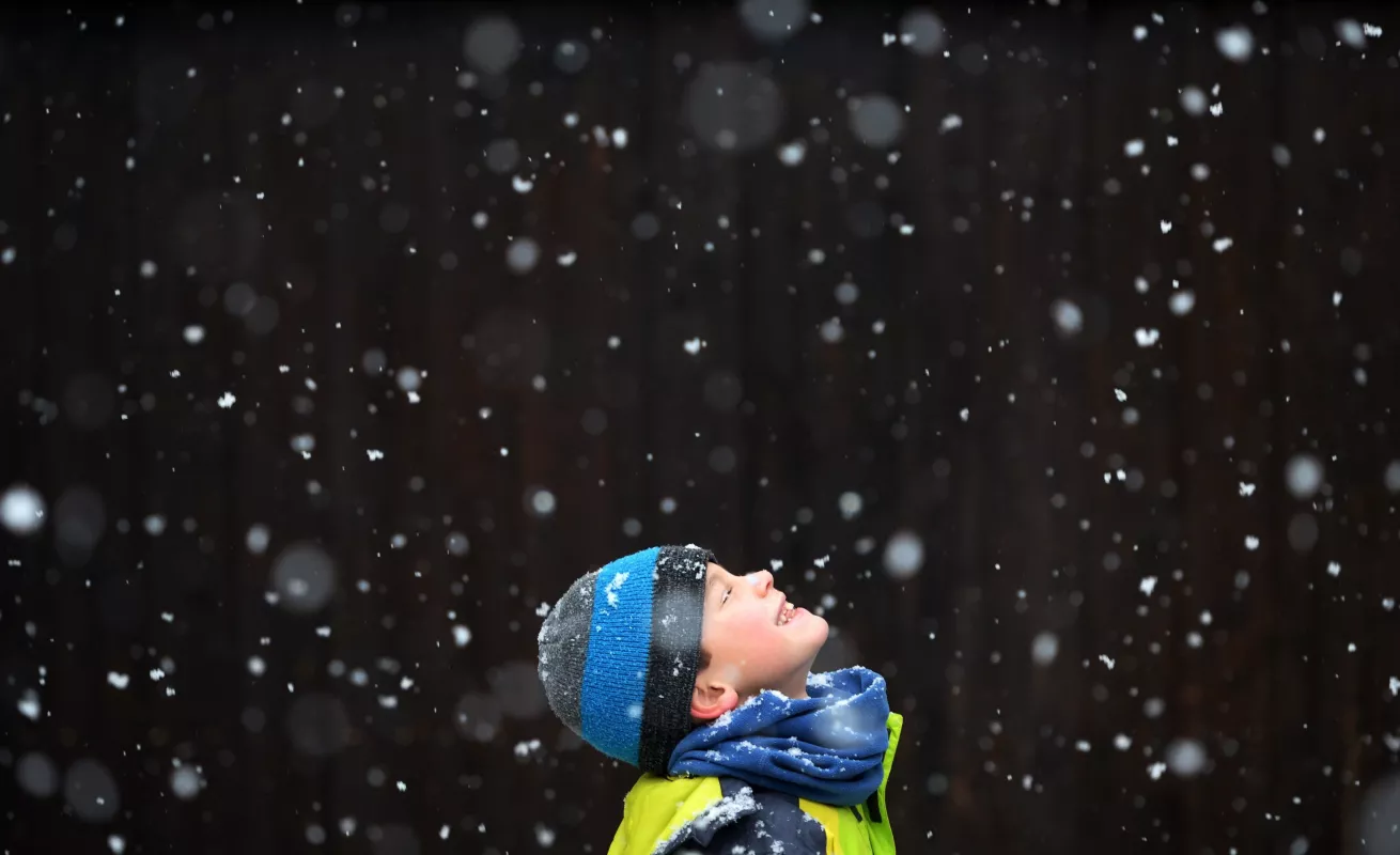 Navidad, pareja y familia