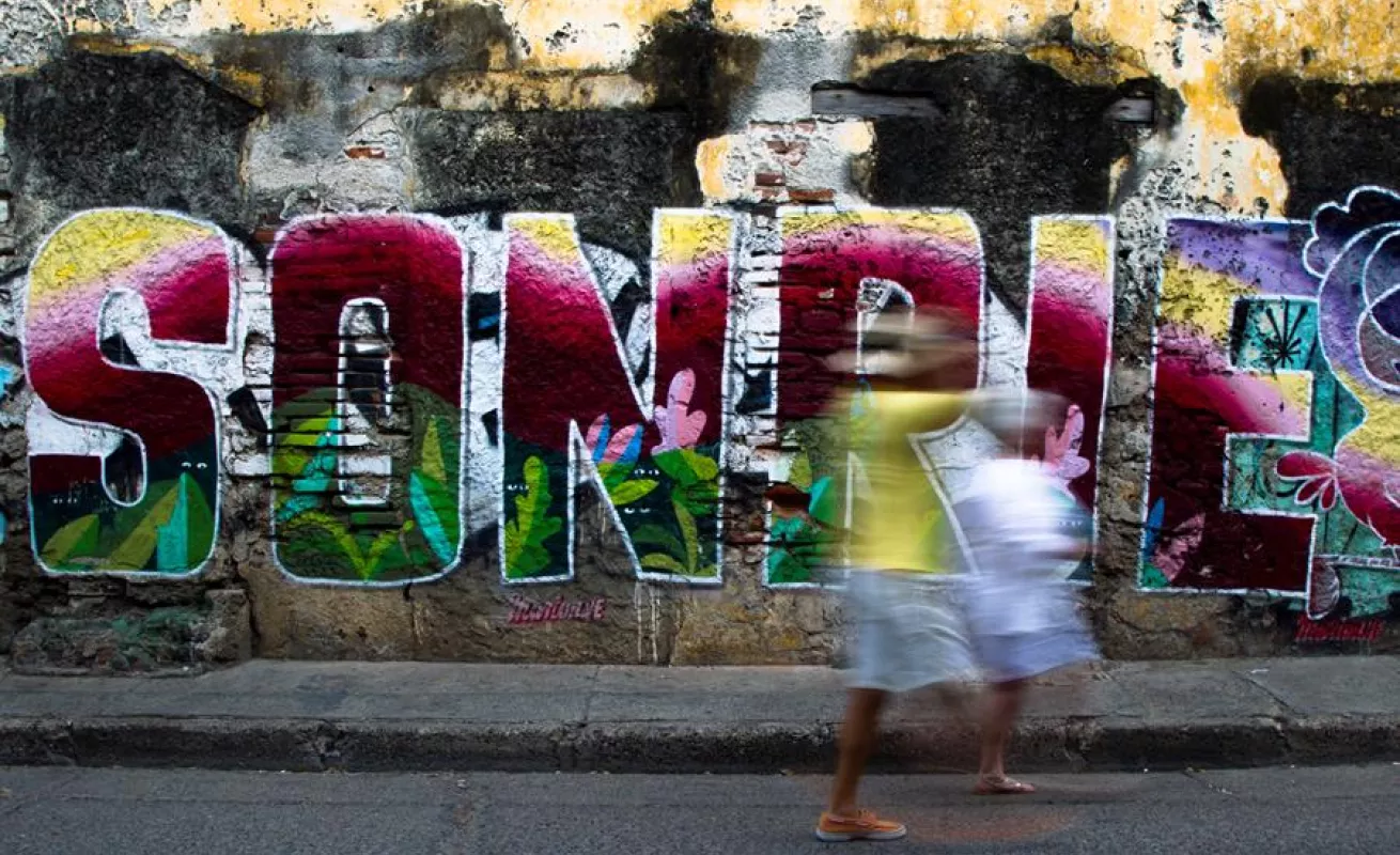 Graffitis y murales del Getsemaní: El arte que resiste en el barrio más "cool" de Cartagena de Indias