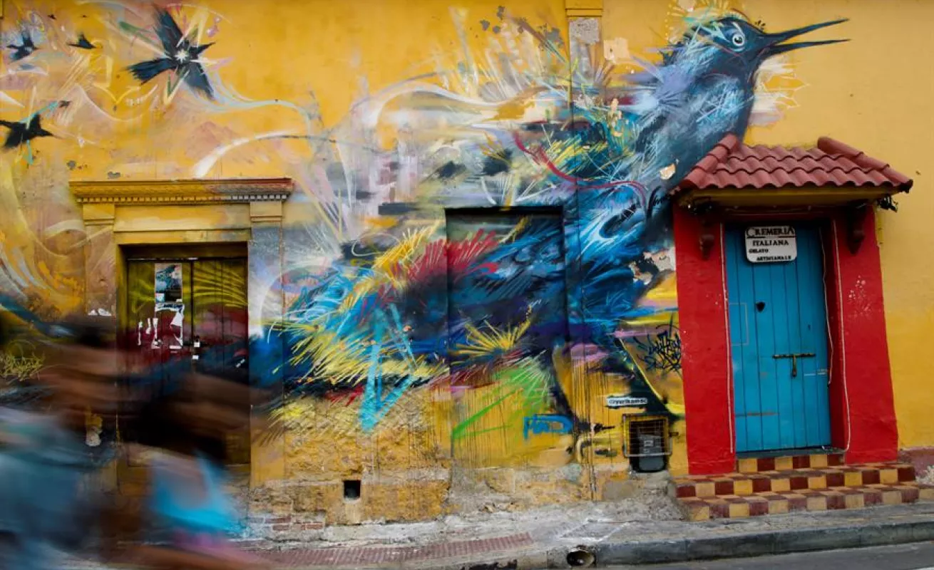 Graffitis y murales del Getsemaní: El arte que resiste en el barrio más "cool" de Cartagena de Indias