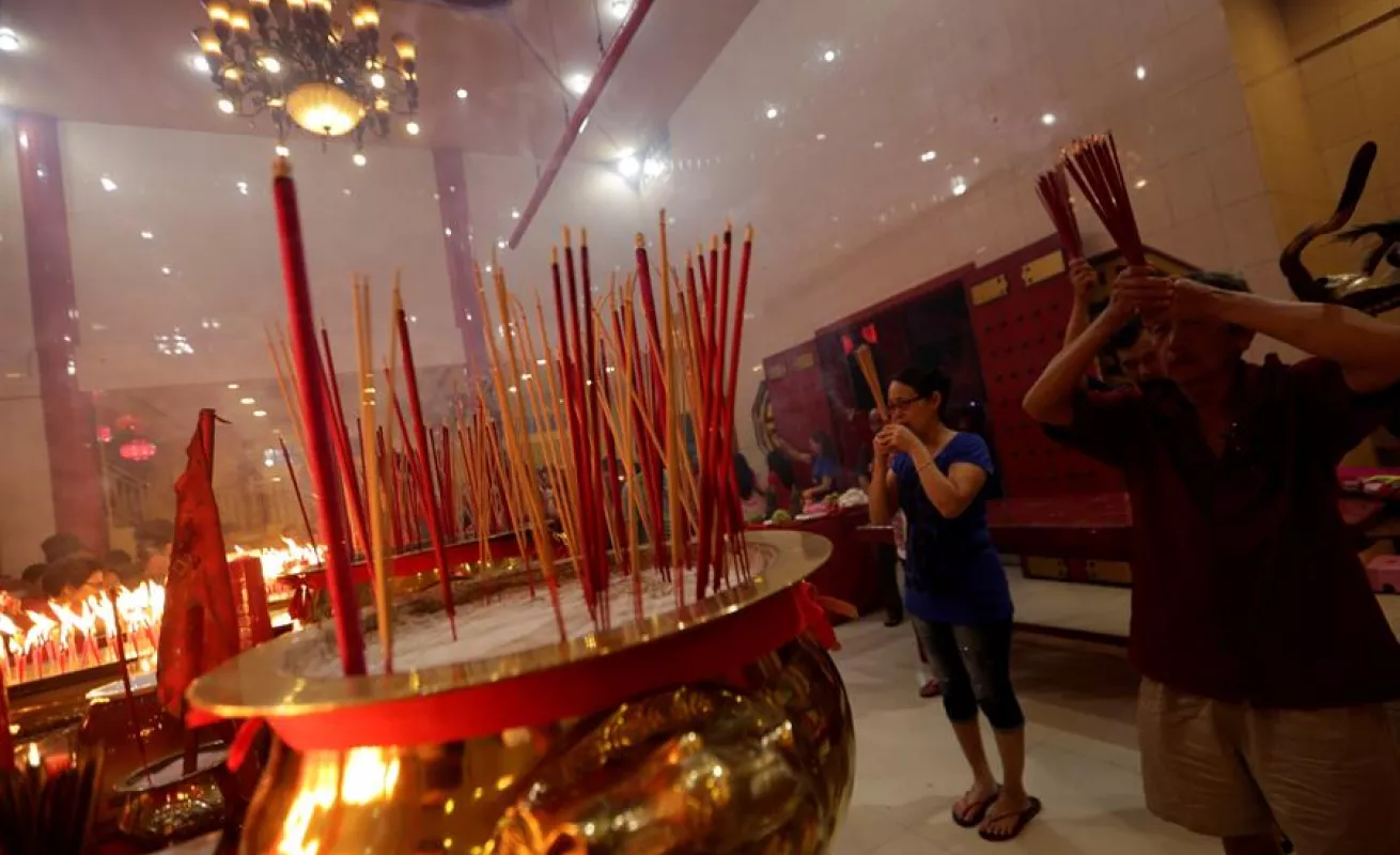 China se prepara para celebrar el Año Nuevo Lunar (Fotos)