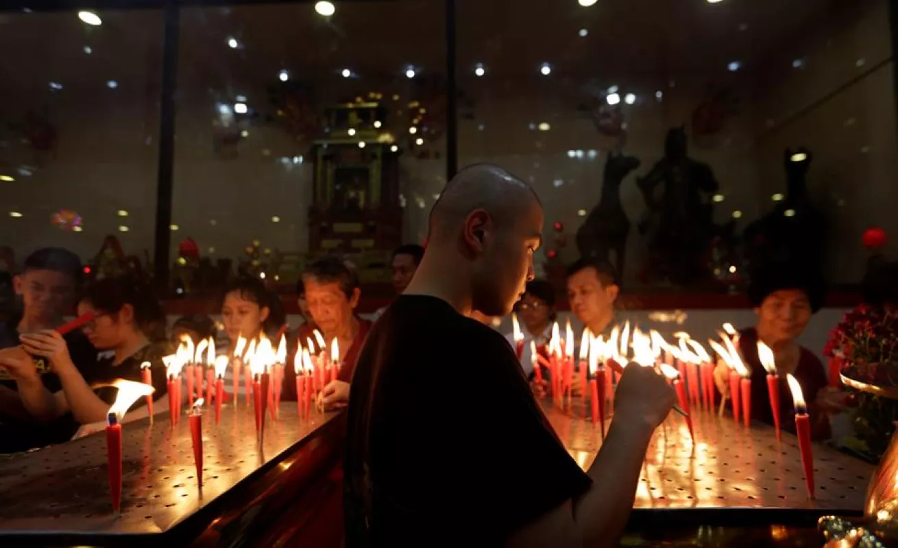 China se prepara para celebrar el Año Nuevo Lunar (Fotos)