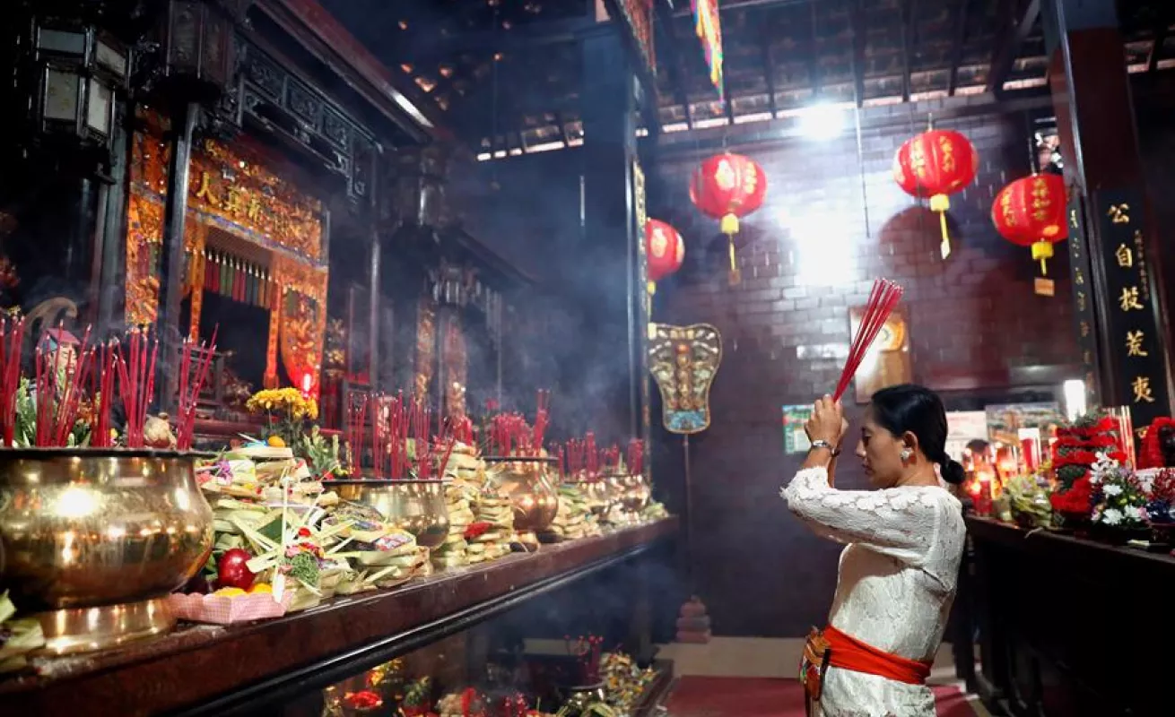 China se prepara para celebrar el Año Nuevo Lunar (Fotos)