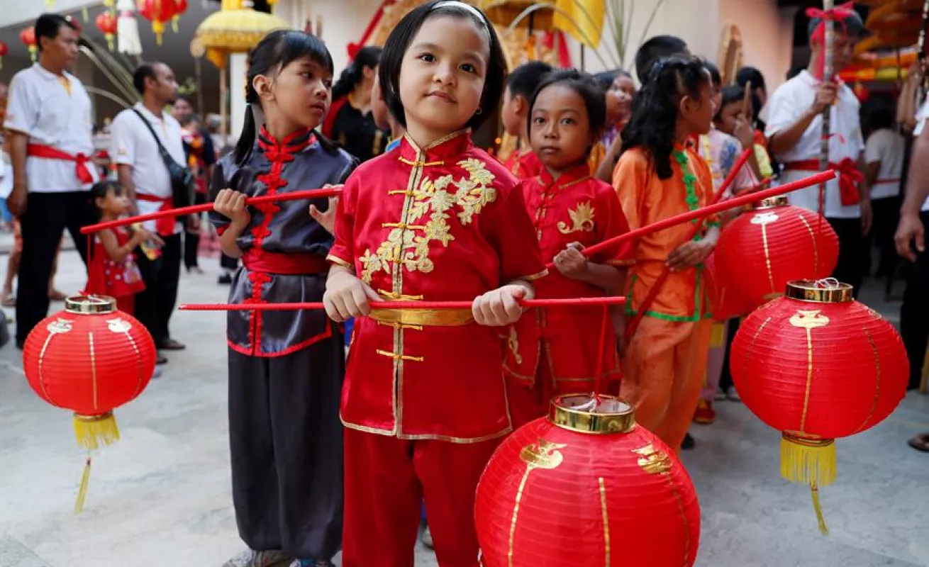 China se prepara para celebrar el Año Nuevo Lunar (Fotos)