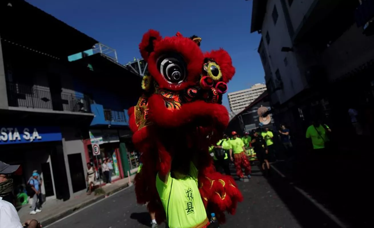 Comunidad china en Panamá celebra su Año Nuevo con esperanzas de prosperidad