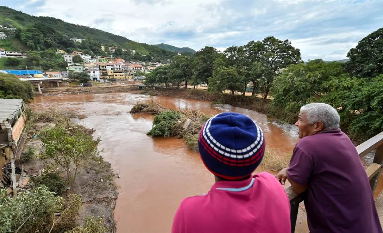 Lluvias que castigan al estado brasileño de Minas Gerais (Fotos)