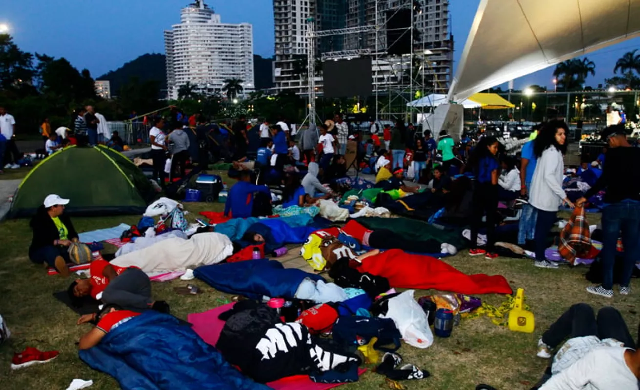 Conmemoran el primer aniversario de la JMJ en Panamá (Fotos)