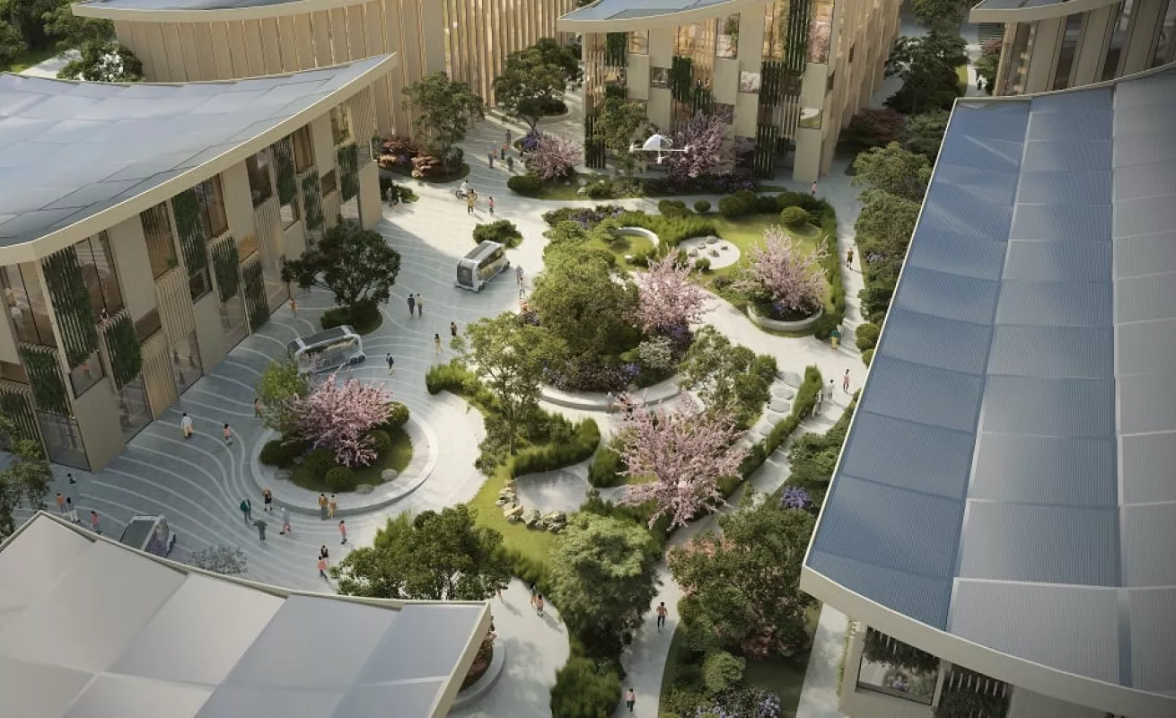 La Woven City (Fotos)