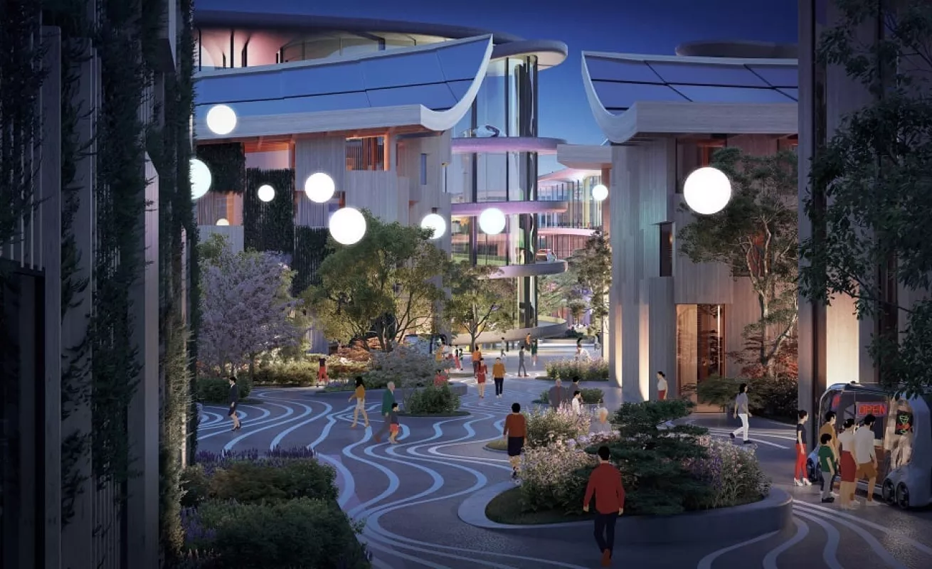 La Woven City (Fotos)