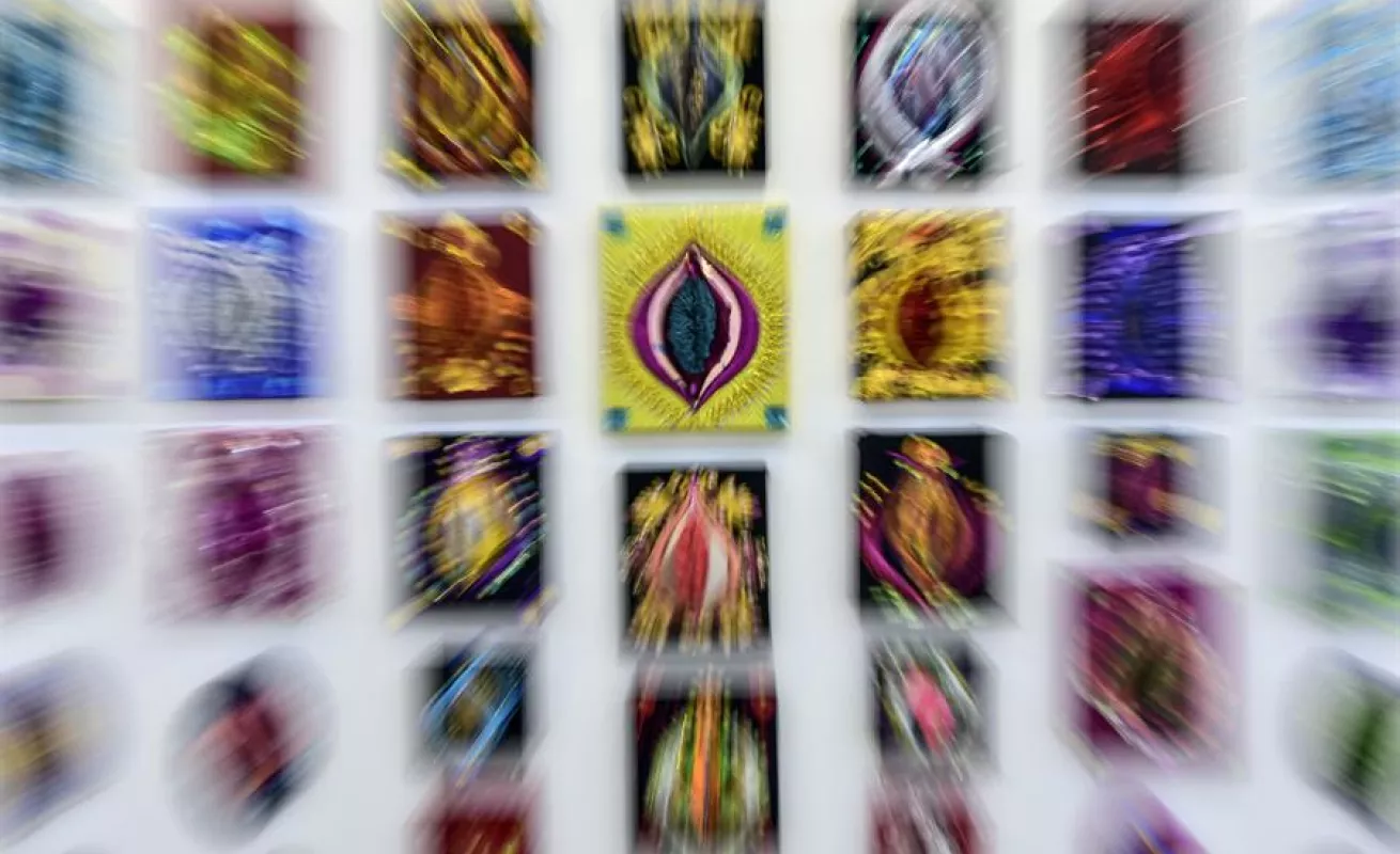 La energía de las vulvas y la fiesta se unen en una muestra en Bolivia