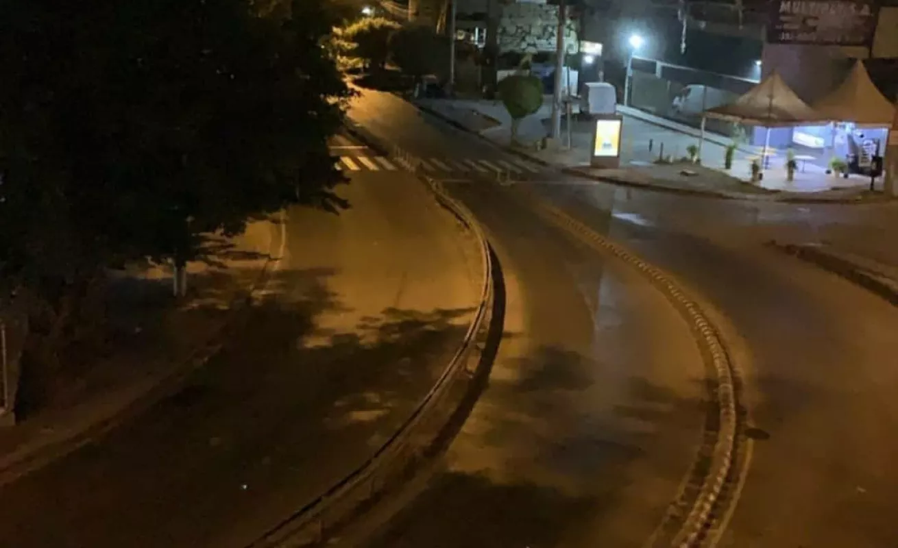 Ciudad de Panamá casi desierta durante el toque de queda