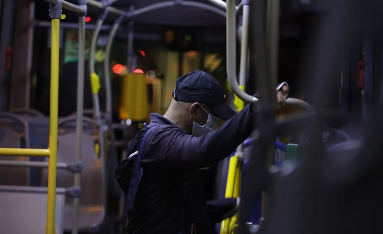 Panameños guardados en primer día de encierro por coronavirus (Fotos)
