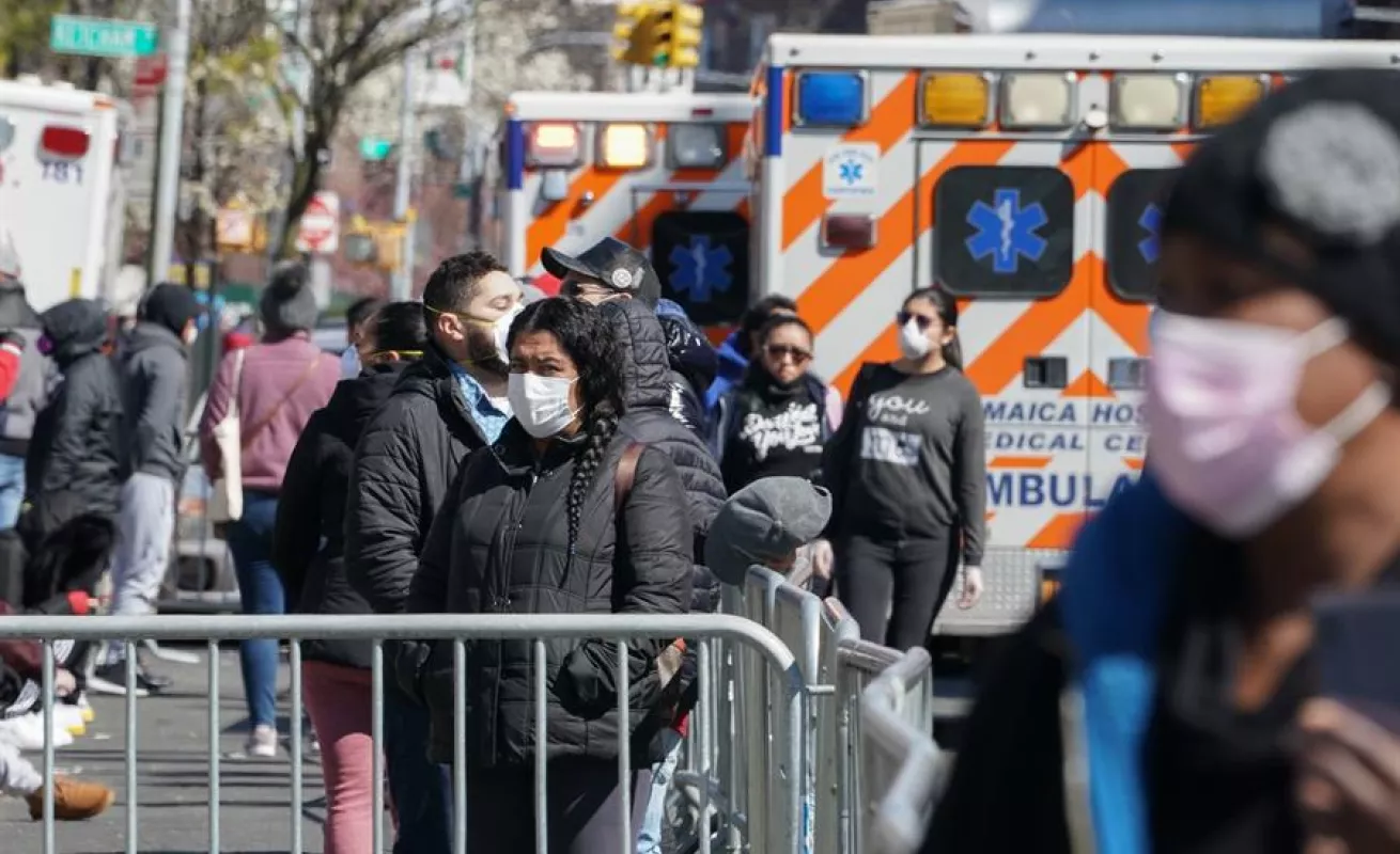  Nueva York, epicentro de la pandemia mundial, afronta un impacto "catastrófico"
