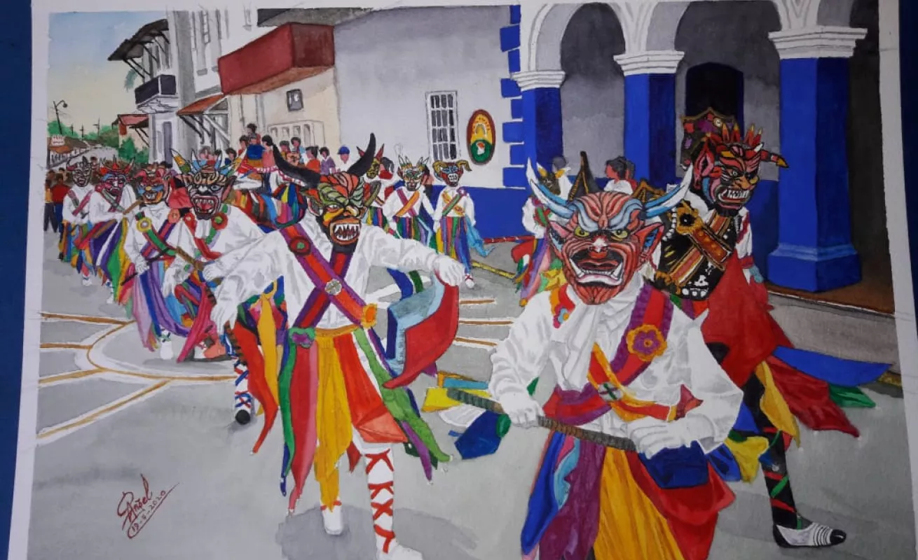 Acuarelas únicas para el Corpus Christi 