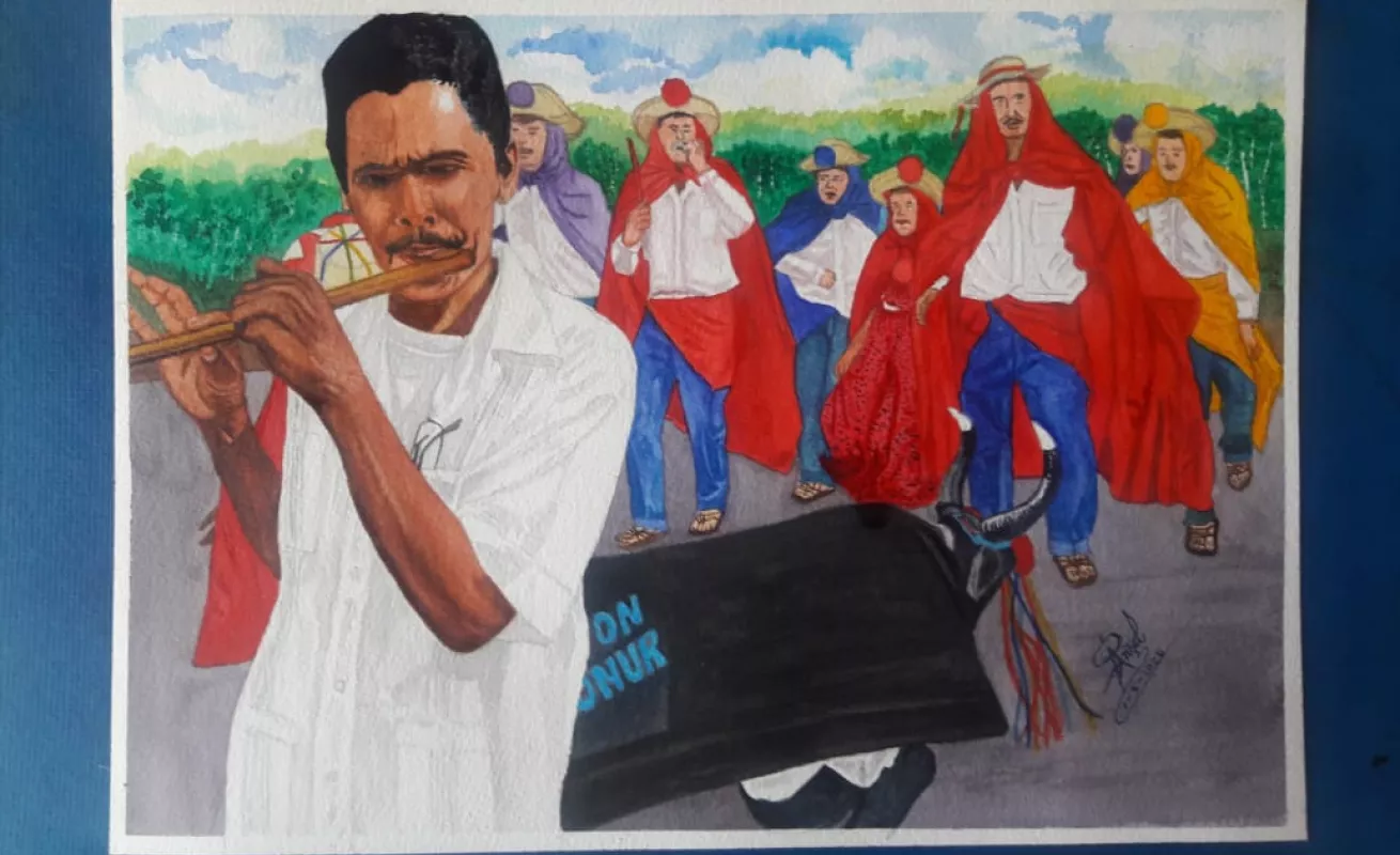 Acuarelas únicas para el Corpus Christi 