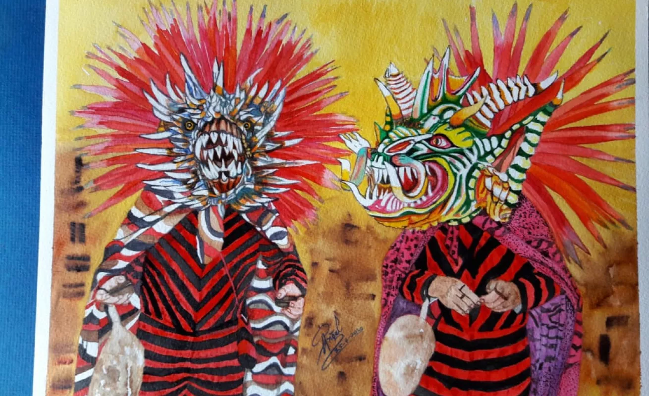 Acuarelas únicas para el Corpus Christi 