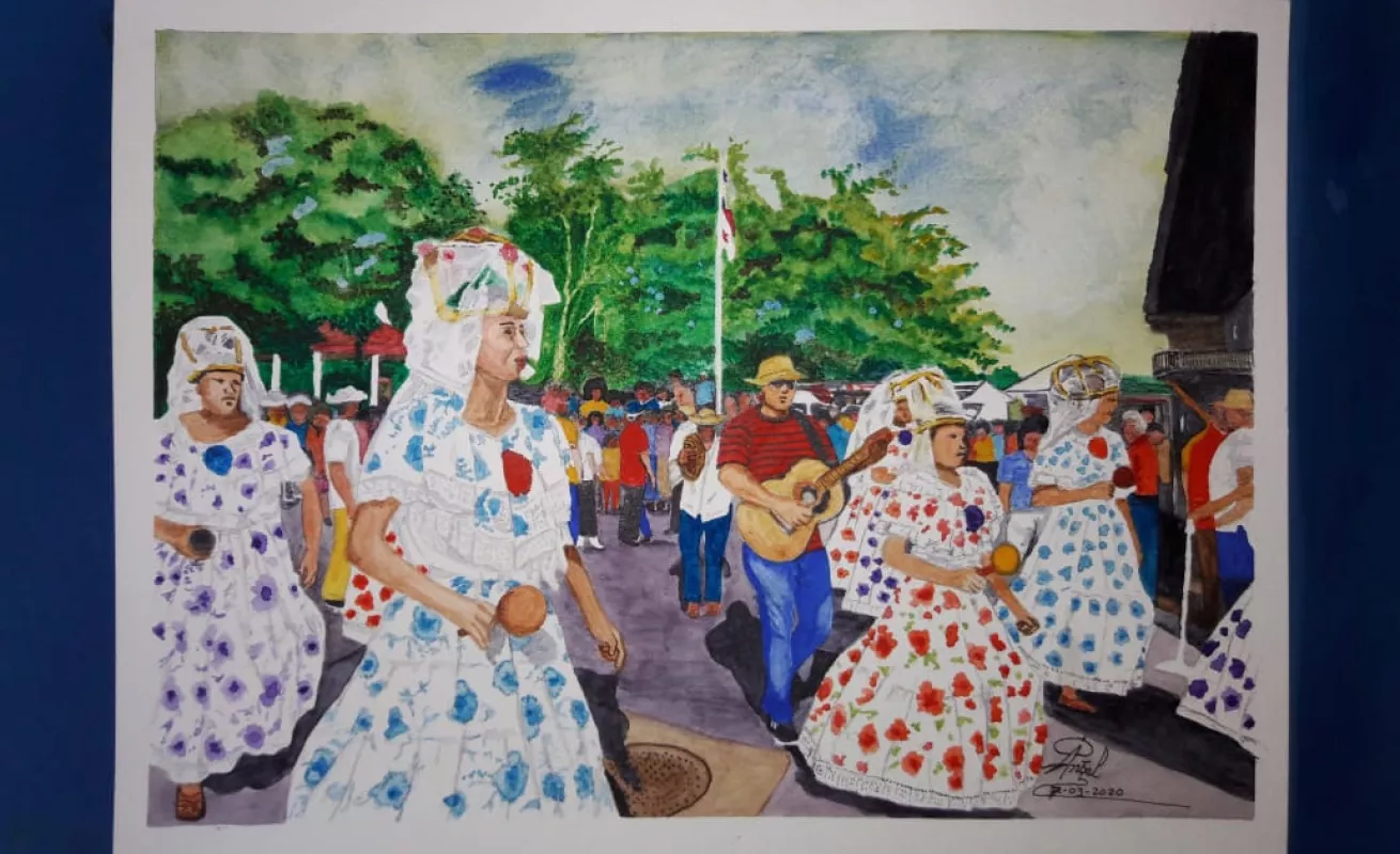 Acuarelas únicas para el Corpus Christi 