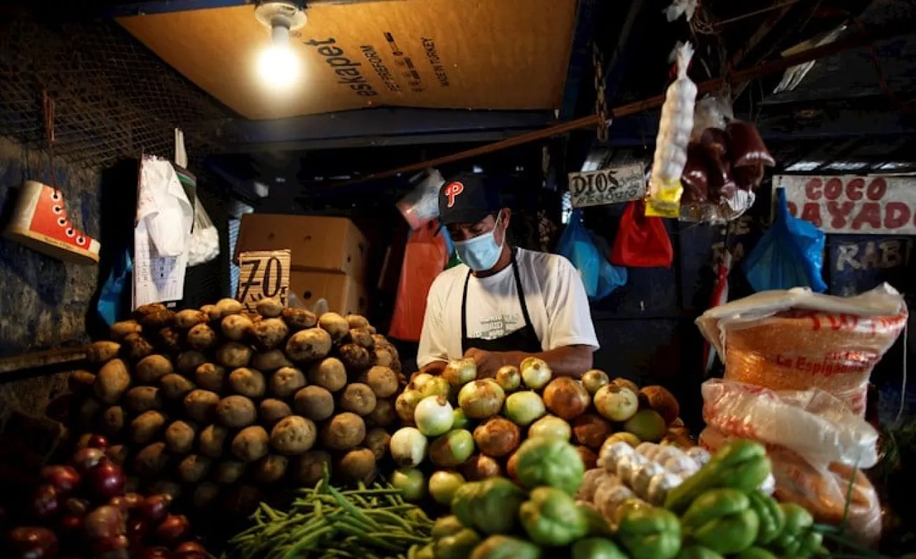 En un mercadito de Panamá se sobrevive con la venta de plantas medicinales