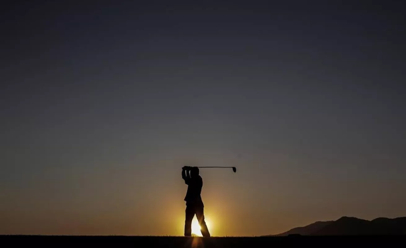 Animales se toman club de golf en medio de la pandemia (Fotos)